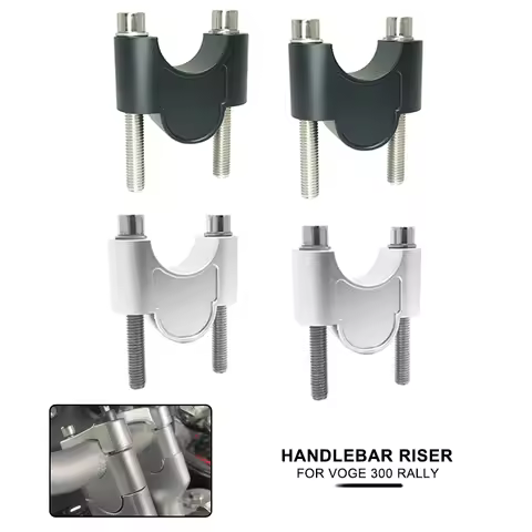Fit For VOGE 300 RALLY 300 GY RALLY300 28mm Handlebar Riser Mount Handle Bar Clamp Rise Extend Adapt
