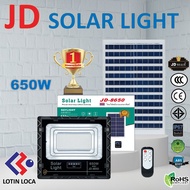 650W หลอดไฟLED พลังงานแสงอาทิตย์ JD-8650 โคมไฟโซล่าเซลล์ โคมไฟสปอร์ตไลท์ แผงโซล่าเซลล์ Solar Light Solae Cell LED หลอดไฟโซล่าเซลล์ ไฟพลังแสงอาทิตย์