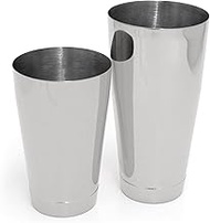 Spill-Stop 803-21 Shaker Can, Includes 1 28 oz. 1 18 oz. can, Reinforced Bottom, Stainless Steel, Po