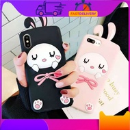 Iphone 6 7 Plus 8 Plus Cute Rabbit 3D Phone Casing For Girl 3D5