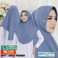 πππ - Jilbab Instan Bergo Ataya Jersey Akrilik Pinguin / Kerudung Hamidah Akrilik Jersey