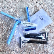 Optional 2-blade razor