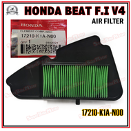 HONDA BEAT F.I V4 - 100% Original HONDA Air Filter / Air Cleaner - [17210-K1A-N00]