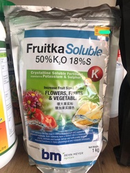 REPEK 1 Kg Fruitka Soluble Baja Subur Bunga dan Buah BM Behn Meyer Agricare 50%K2O 18%S / Baja SOP