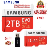 Genuine Samsung EVO Plus 2TB Memory Card - High-Speed 1TB Micro SD Card for Mobiles, Tablets, Camera