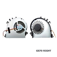 MSI GS70 (Right) GS72 Stealth Pro GS70 2PE GS72 6QD Laptop Replacement Fan