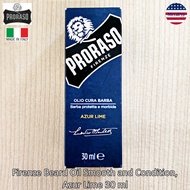 Proraso® Firenze Beard Oil Smooth and Condition 30 ml น้ำมันบำรุงหนวดเครา ปรับสภาพขนเครา
