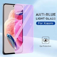 for Xiaomi Redmi Note 13 12 11 Pro+ Plus 11s 13C 10s 11 10 9 8 7 Pro 12C 10A 9T 10C 9C 9A 8A Poco C65 X5 4G 5G Anti Blue Ray Light Tempered Glass Screen Protector