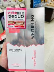 ［韓國境內直寄］韓國LG首款新概念美白牙膏一組2入
