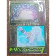 No.333 Gotenks 3D Rare Dragon Ball Wafer Card Morinaga Japanese