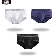 52025 Men Underwear Briefs 3-Pack Cotton Modal Seamless Breathable Underpants Men Sexy Underwear Male Trendy Briefs Men Slips