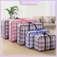 Beg Guni Laundry Bag Big Size Canvas Scratch Resistant Heavy Duty Waterproof Eco Bag Large Bag 蛇皮袋 搬