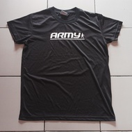 ROUND NECK T SHIRT | DRY FIT | SAF SAF | ARMY UTILITY SHIRT | BLACK BLACK BLACK