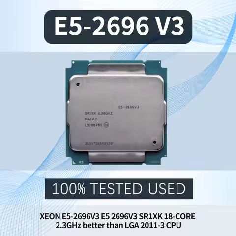 Xeon E5-2696V3 2.3GHz 18 Cores 36 Threads E5 2696V3 Computer CPU Processor Server E5 2696 V3 LGA 201