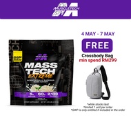 [Expiry Apr 2027] Muscletech Mass Tech Extreme 2000 Vanilla Milkshake 6.00 lbs. (2.72kg)