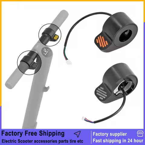 Electric Scooter Throttle Accelerator for Segway Ninebot E22 E25 E45 E-scooter Finger Button Brake D