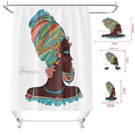 Digital Waterproof3D Shower Curtain Bath Curtain Home Women E-commerce Shower Curtain Fabric Made of