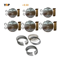 VQ23DE VQ23 STD PISTON & RING SET FOR SAMSUNG SM7 NISSAN TEANA J31Z 2.3L V6 24V 12033-AL501 A2010-9Y