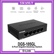 D-Link DGS-105GL 5-Port Gigabit Desktop Switch