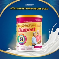 Diabest ProviaSure Gold Plus Milk 800g Vanilla – Less Sweet, Vitamin D3, C Supplement for Adults wit