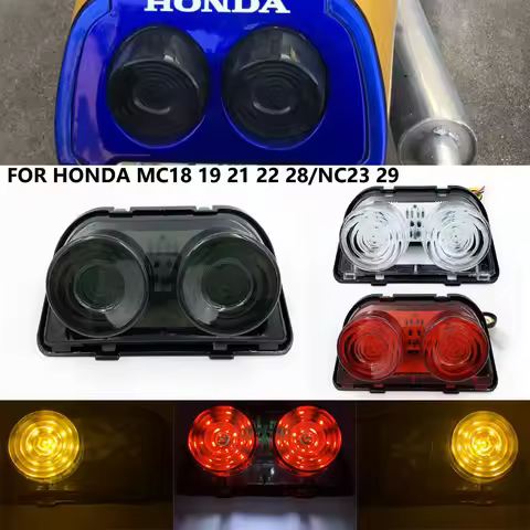 LED Tail Light Turn Signals For HONDA CBR250 MC22 CBR400R NC29 NSR250 SE/R-SP GPM3 GPM4 Motorcycle P