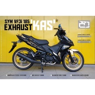 SYM/VF3I EXHAUST KAS RACING CUTTING STANDARD CJ IPOH