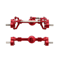 MN99S CNC Full Metal Front and Rear Portal Axle for MN D90 D91 D99 D99S MN99S MN98 MN90 1/12 RC Car