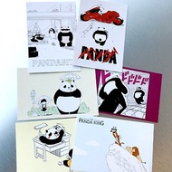 Postcard set : Switch panda 6 pcs manga set