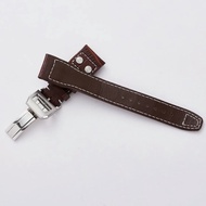 DISKON 22mm IWC Mark 17 Leather Strap Tali Jam Tangan Kulit Asli IWC