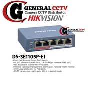 HIKVISION SWITCH POE 4 PORT DS-3E1105P-EI Smart PoE Switch