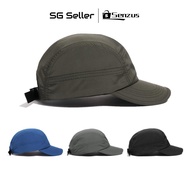 【SG STOCK】Quick Dry 5 Panel Cap Running Baseball Cap Men Women Camp Cap