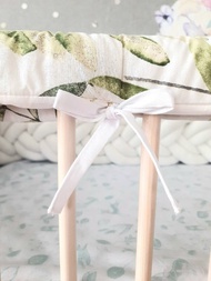 嬰兒床護欄固體嬰兒床安全嬰兒床配件出牙。嬰兒床護欄