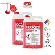 IMEC 556 Sanitise Surface Cleaner, Sanitizer and Disinfectant, EN 14476, Halal, 2 x 10L