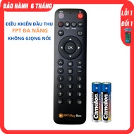 FPT Multifunctional Remote Control with battery without voice, Used for FPT Play Box, SmatBox, MyTV 