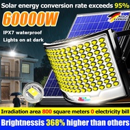 【Ships within 24 hours】60000W solar light outdoor waterproof outdoor solar light waterproof solar la