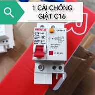 cb chống GIẬT C16 loại 1L+1N dùng trong gia đình