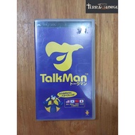 Playstation Portable PSP (Japanese) TALKMAN game cd UCAS-40039 <TERRAFORGE>