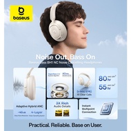 Baseus Bass BH1 NC Lite ANC Wireless Headphones 95% Noise Cancelling Headsets Headphone Bluetooth 6.