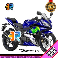 Motorcycle Striping Decal Sticker R15 V2 Movistar Full Body Design