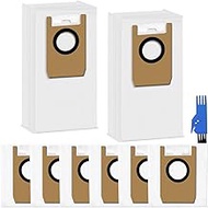 EATBALE 8 Pack Omni S1 Pro Vacuum Cleaner Bags Robot Vacuum Cleaner for Eufy Omni S1 Pro Robot Vacuu