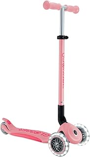 GLOBBER WLGB4397102 Primo/Fall Double/Plus Light, Pastel Pink x Fuchsia, 3 Wheels, 4 Levels of Heigh