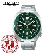 Seiko SRPH15K1 Men's Prospex Tortoise Land Edition Automatic Green Dial Stainless Steel Watch