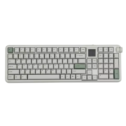 EPOMAKER RT100 PRO 100% ANSI US Layout Gasket Wired/Bluetooth/2.4Ghz Wireless Mechanical Keyboard 1.