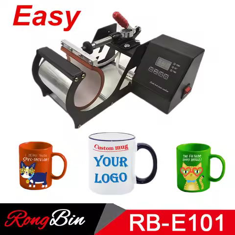 11oz Easy Sublimation Mug Press Machine Mug Heat Press Printer Cup Press Machine Heat Transfer Machi