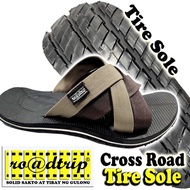 Roadtrip Cross Road All Colors- Marikina made Tire sole footwear slides for men, slides for Boy