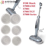 MIOSHOP Steam Mop Pads Microfiber Wring Refill Easy Clean Accessories For Shark S7000AMZ S7001 S7001