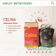 Mesis Celina Coklat Compound Chocolate Kemasan 3Kg