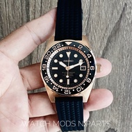 WMNP Exclusive Seiko 62mas classic 39.5mm Body with Coin bezel and Marine Master Dial Hands and 24 H