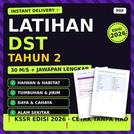 [INSTANT DELIVERY] Latihan DST Tahun 2 Lengkap | Haiwan Habitat Tumbuhan Daya Cahaya KSSR 2026