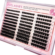 30Rows Cluster Eyelash Extension 8-16mm Mix Fluffy Thick Lash Clusters 60D80D100D Wispy Individual E